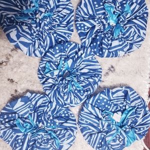 African print bonnets